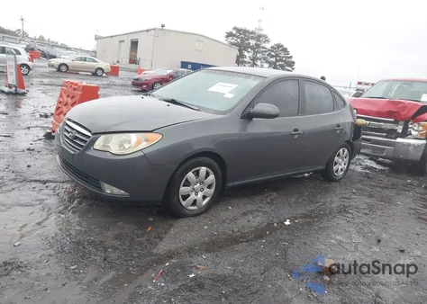 2007 Hyundai Elantra Gls/Limited/Se from USA, damaged, VIN KMHDU46D07U185401
